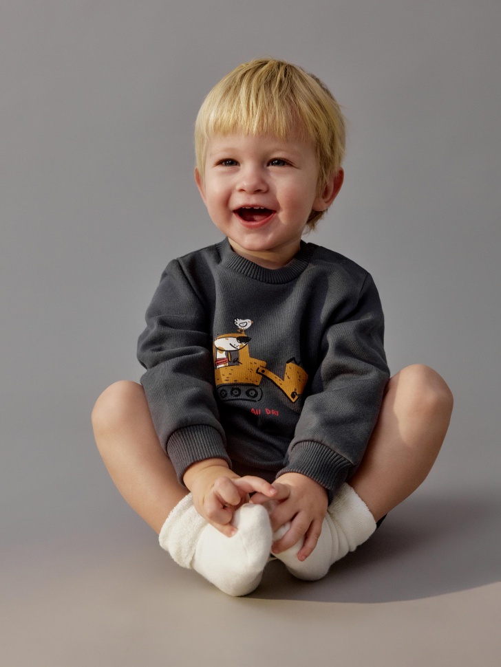 свитшот-боди с принтом для малышей 4680798134482 фотография