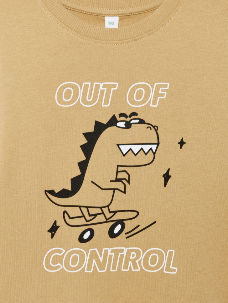 футболка оверсайз с принтом для мальчиков 4680798345949 в интернет магазине