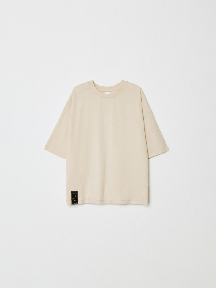 футболка оверсайз для мальчиков с принтом  x смешарики 4610517154170 фотография