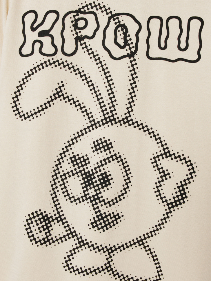 футболка оверсайз для мальчиков с принтом  x смешарики 4610517154170 с промокодом