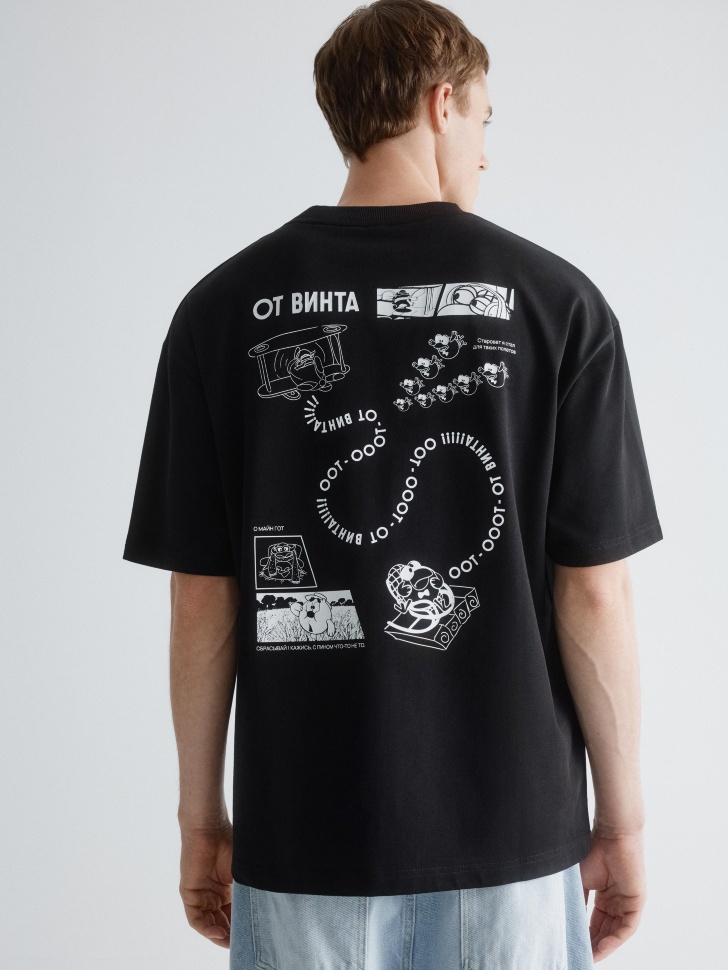 футболка с принтом из коллекции  x смешарики 4610517161710 фотография