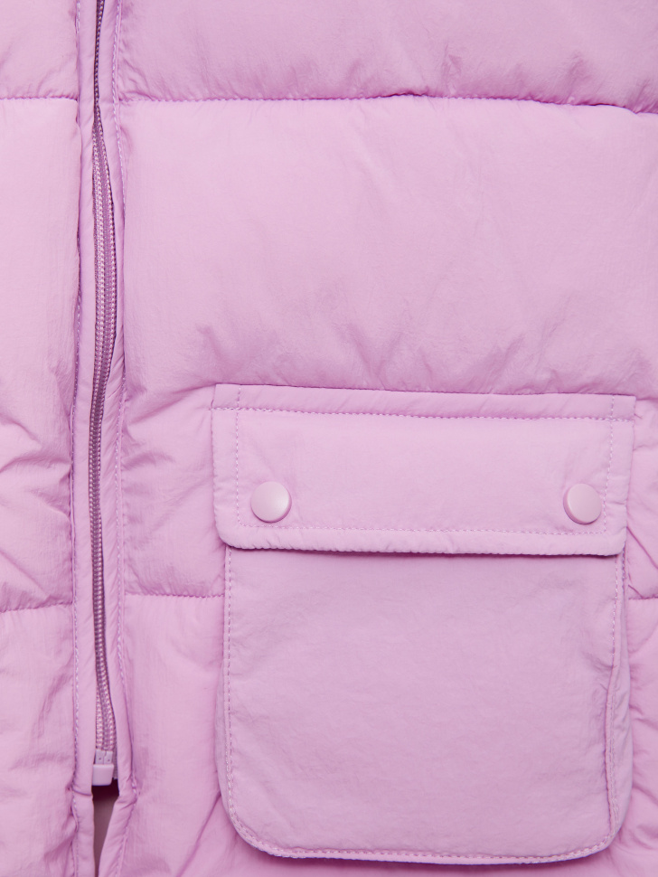 Стеганая куртка для девочек (розовый, 98/ 3-4 YEARS) от Sela