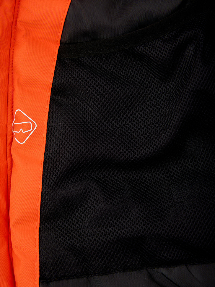 Горнолыжная куртка из технологичной мембраны с лямками для девочек - фото 10