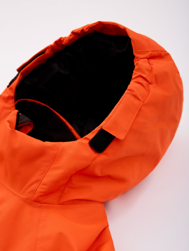 Горнолыжная куртка из технологичной мембраны с лямками для девочек - фото 7