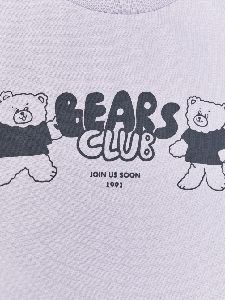 набор из 2 футболок для девочек из россии вид сбоку