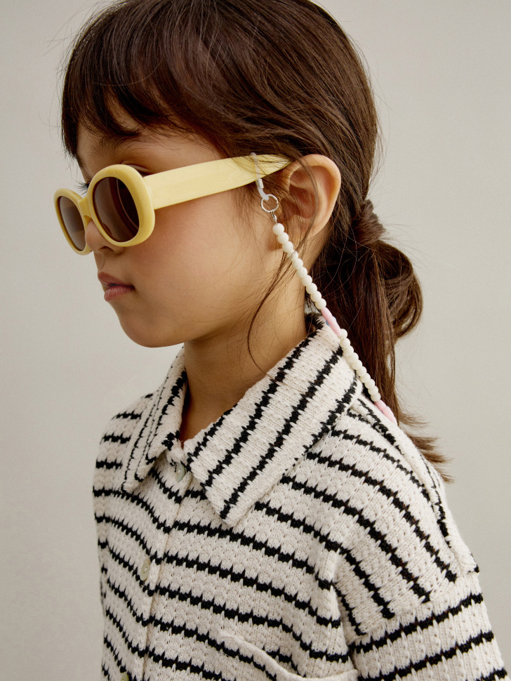 солнцезащитные очки в широкой оправе для девочек 4610517577900 фотография