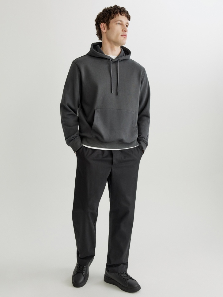 Прямые брюки SELA, серый, арт. 43758