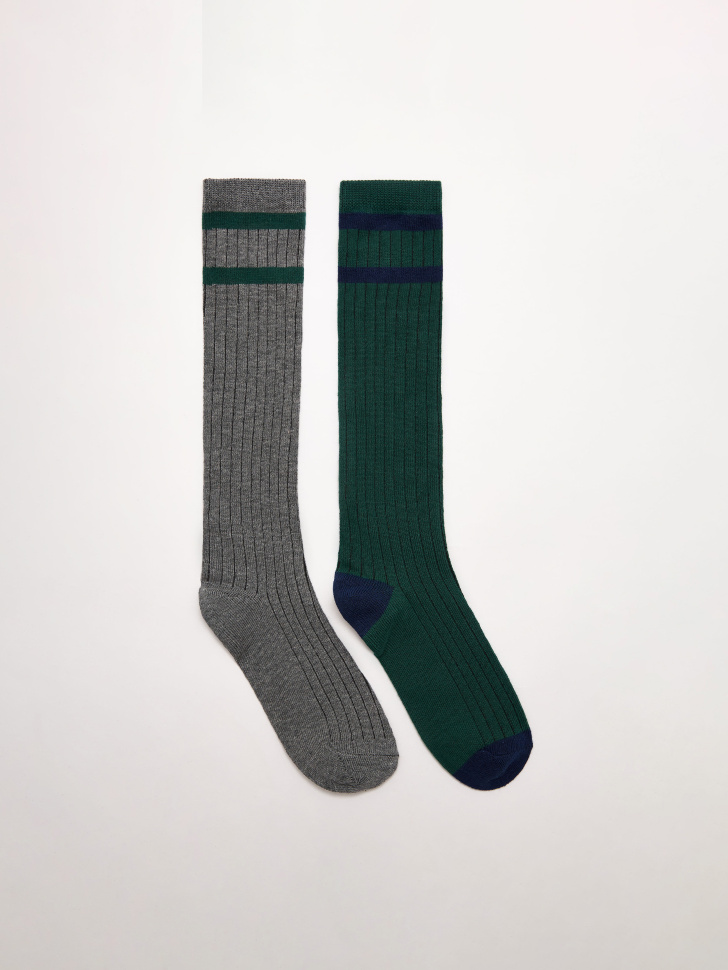 

Набор из 2 пар гольфов для девочек, Принт