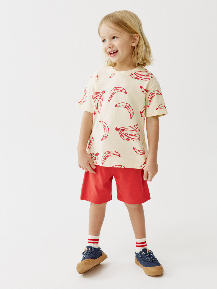 набор базовых шорт для мальчиков, 2 шт. от бренда sela вид слева