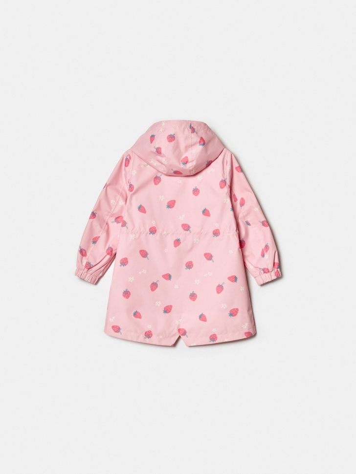 демисезонный плащ для девочек из россии вид сбоку