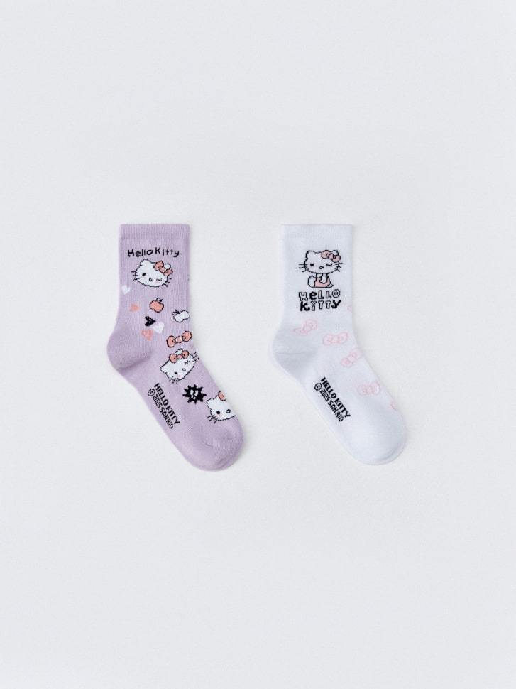 

Набор из 2 пар носков Hello Kitty для девочек