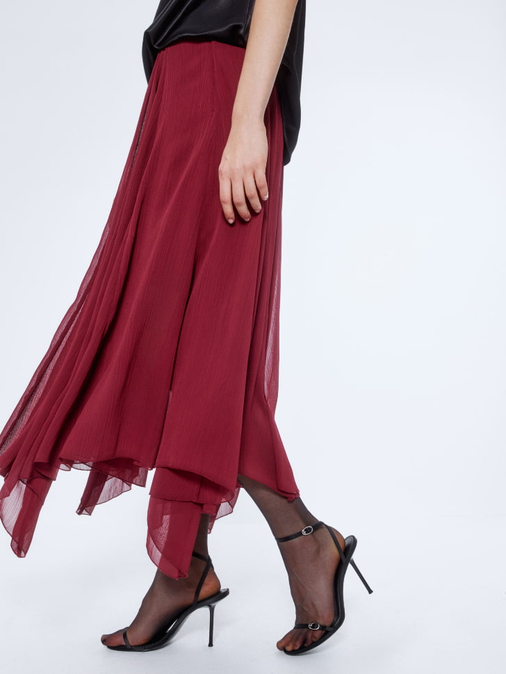 юбка из жатого шифона 4680798558998 купить с доставкой