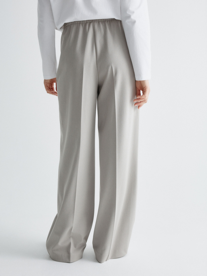 широкие брюки из костюмной ткани 4610517227935 с промокодом