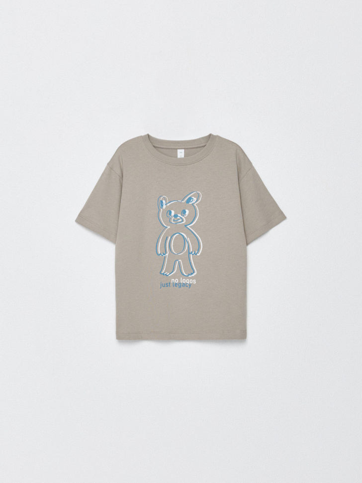 футболка оверсайз с принтом для мальчиков 4680798346113 купить с доставкой