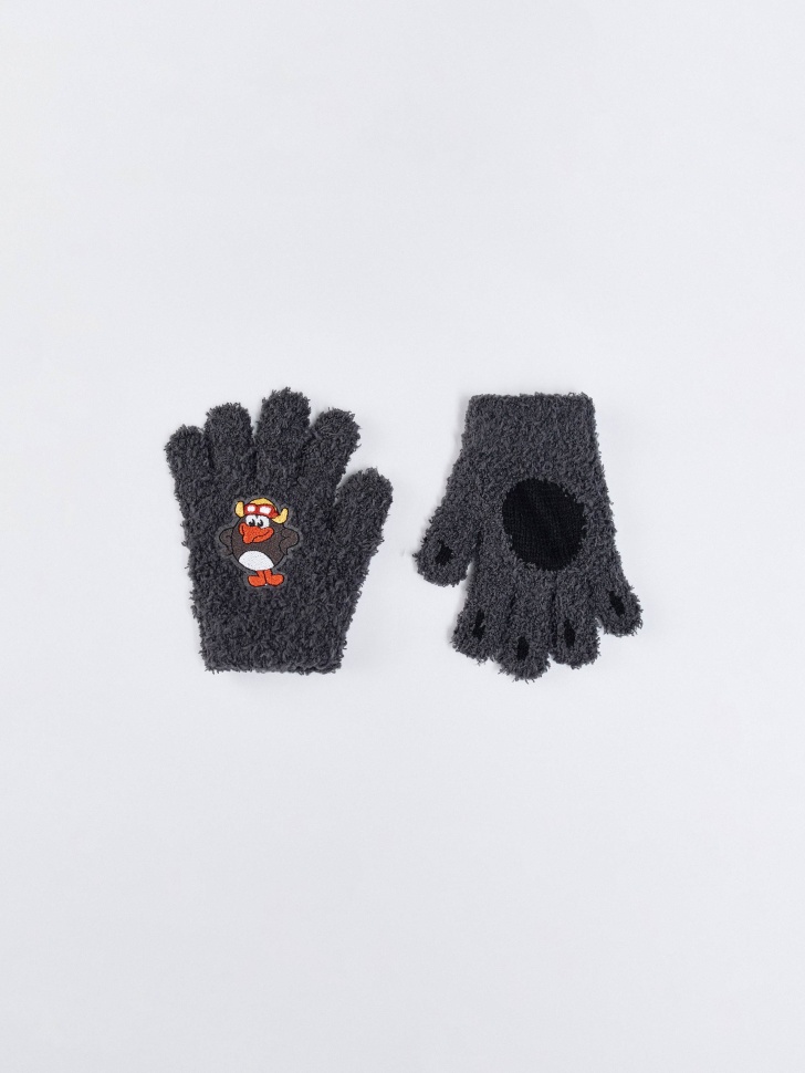 Перчатки SELA x Смешарики Пушистые для мальчиков, арт. 35228