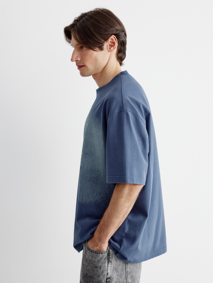 футболка с принтом  x союзмультфильм из россии вид сбоку