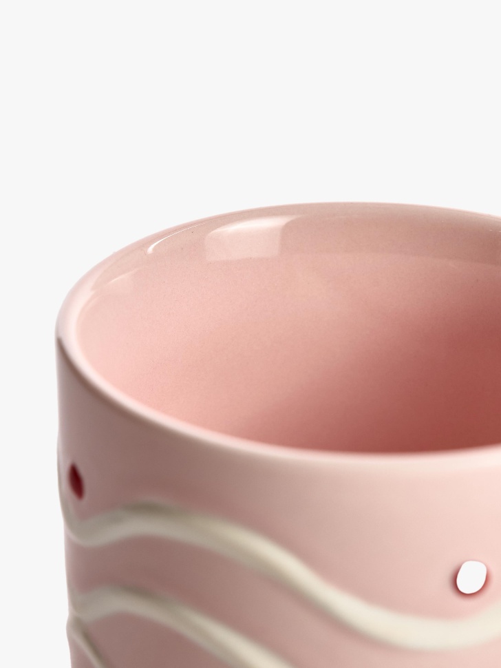 детская кружка из майолики с крышкой по цене 1999 руб вид справа