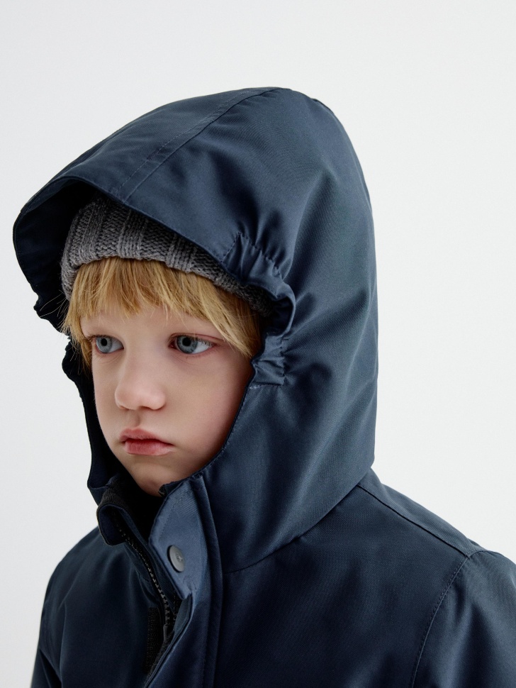 демисезонная куртка из технологичной мембранной ткани drytex® для мальчиков из синтепона спереди