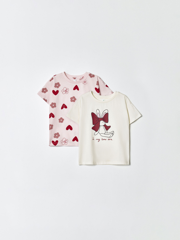 набор из 2 футболок для девочек 4680798471174 фотография