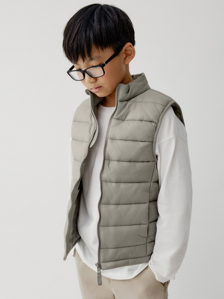 базовый стеганый жилет для мальчиков 4610517291875 фотография