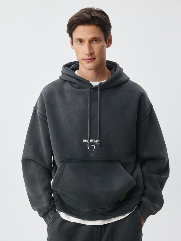 Худи Oversize fit из коллекции SELA х VASILINCIAGA. Фото №3