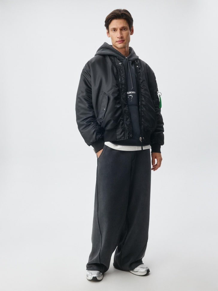 Худи Oversize fit из коллекции SELA х VASILINCIAGA. Фото №2