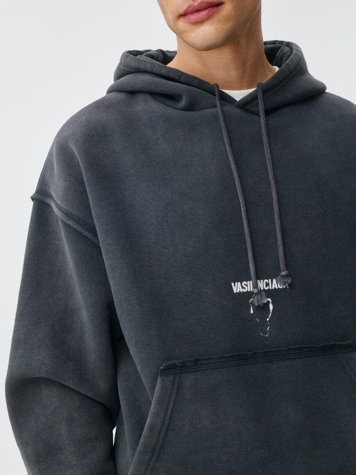 Худи Oversize fit из коллекции SELA х VASILINCIAGA. Фото №6