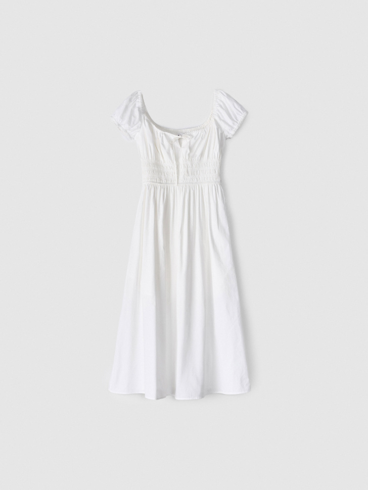 Платье миди Sela, белый, арт. 53633