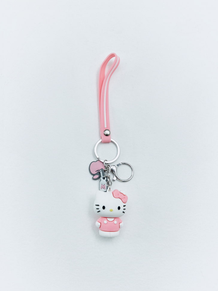 брелок с подвеской hello kitty для девочек 4680798713045 фотография