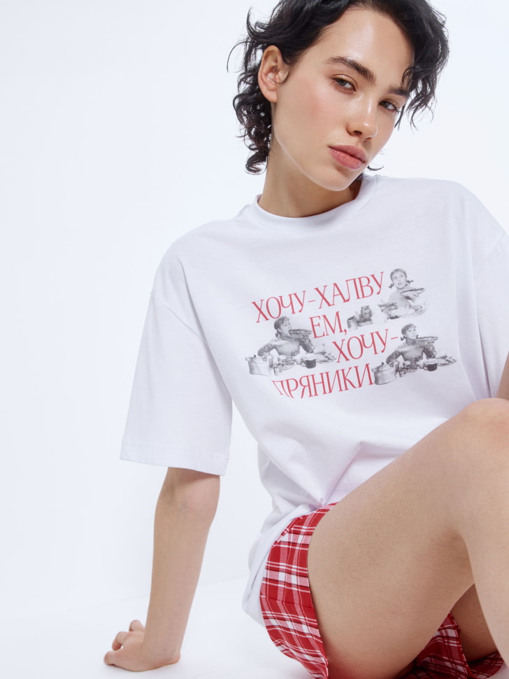 пижама из коллекции sela x мосфильм 4610517168504 по акции