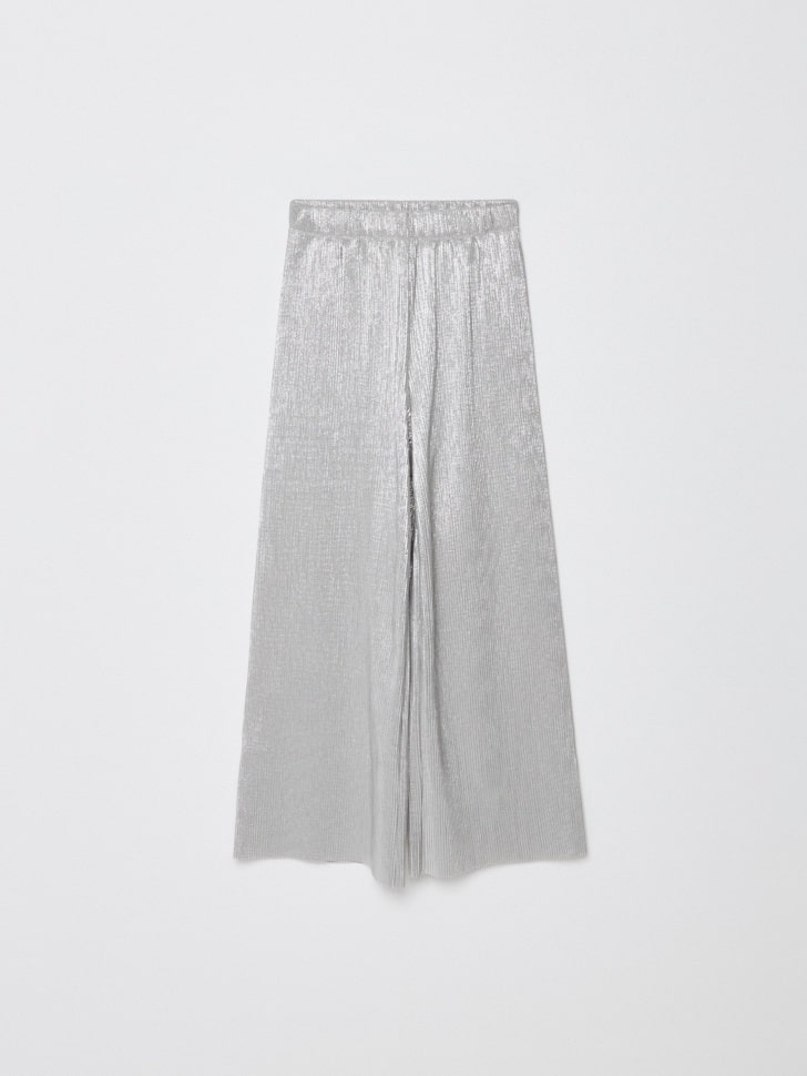 широкие плиссированные брюки для девочек 4680798763606 в интернет магазине