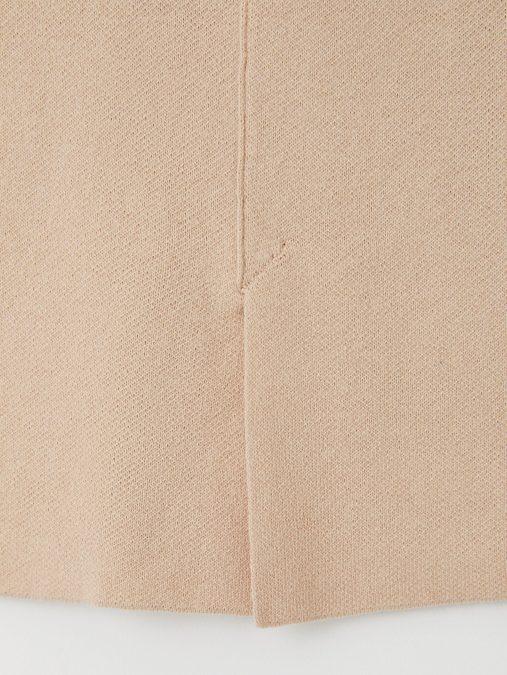 Вязаная юбка для девочек (белый, 122/ 7-8 YEARS) от Sela