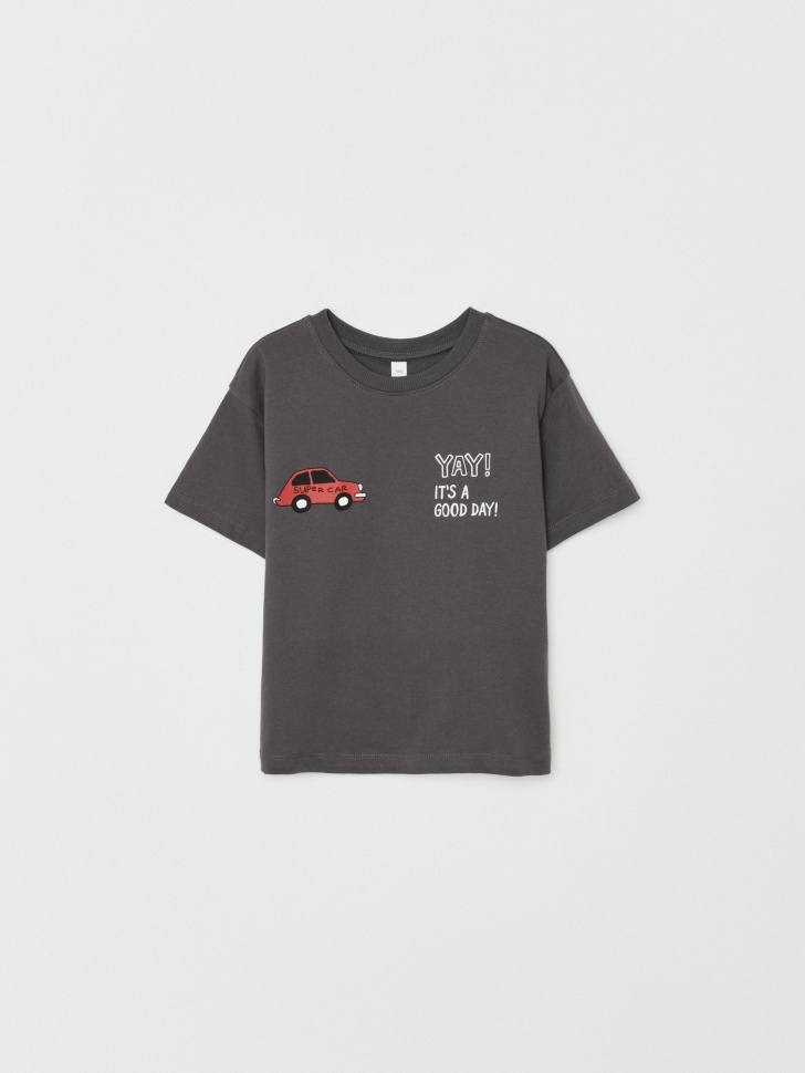 футболка оверсайз с принтом для мальчиков 4680798346205 фотография