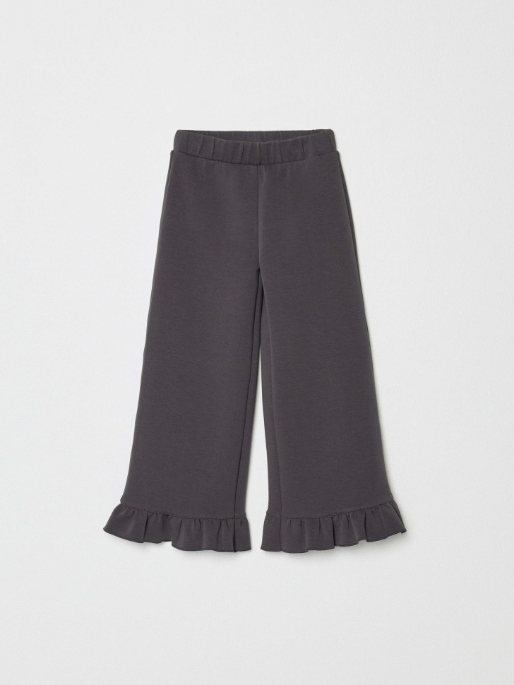 трикотажные брюки с оборками для девочек 4610517234100 фотография