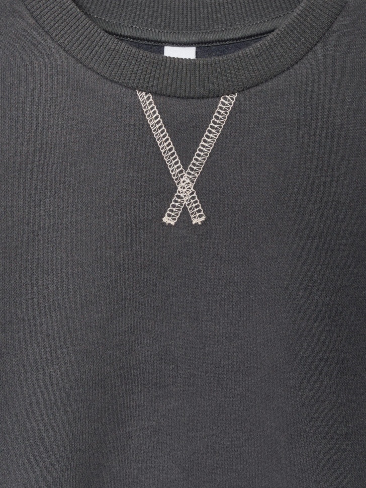 базовый свитшот оверсайз детский 4610517172693 купить с доставкой