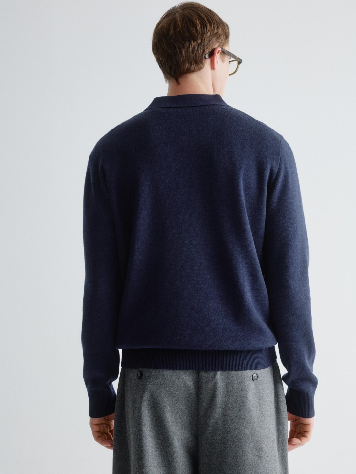 классический джемпер с содержанием шерсти и шелка 4610517247209 с промокодом