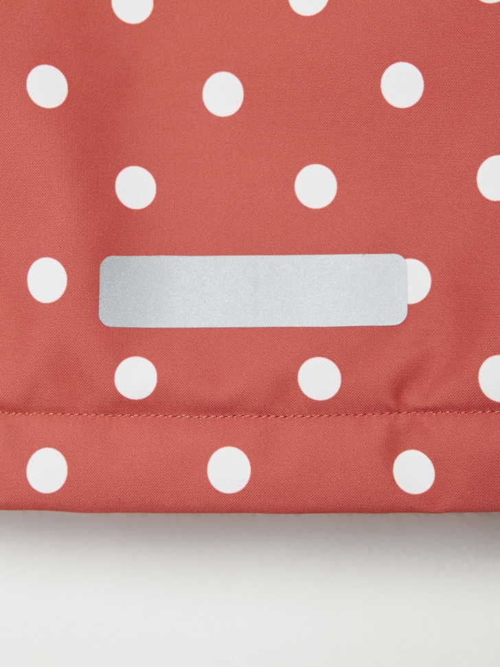 куртка из технологичной мембранной ткани drytex® для малышей из синтепона спереди