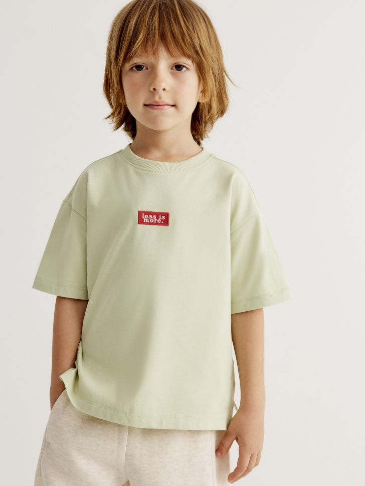 Футболка оверсайз Sela, зеленый, арт. 40798