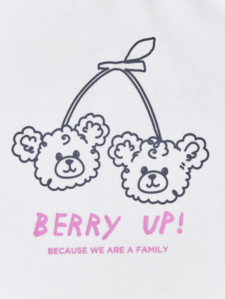 комплект из футболки и шорт для девочек по цене 1499 руб вид справа