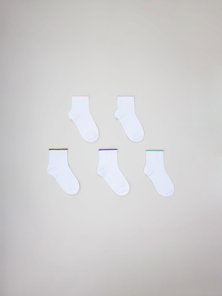Набор из 5 пар носков для девочек