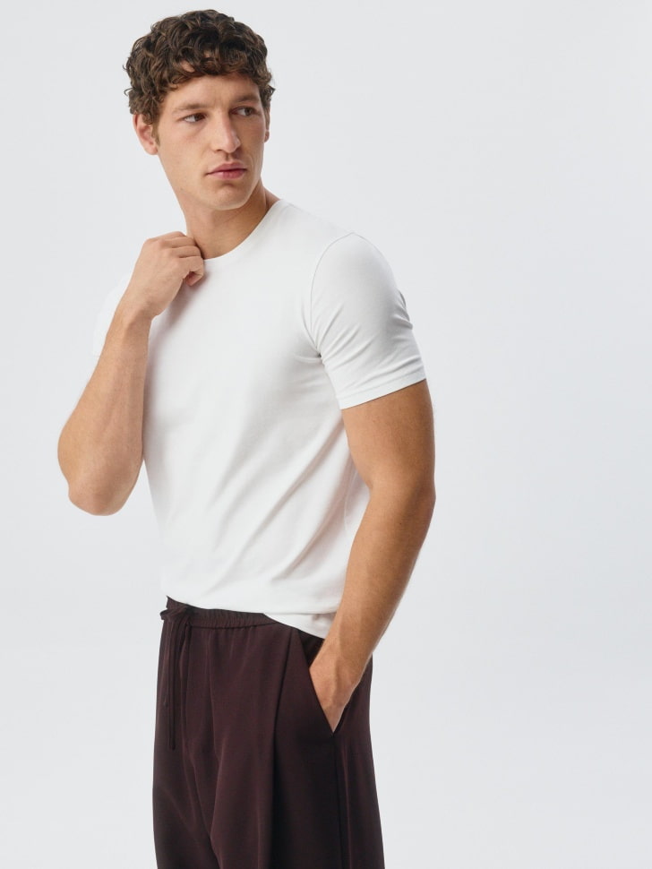Футболка SLIM FIT базовая. Фото №5