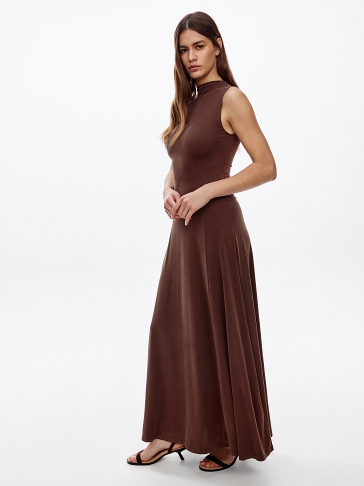 платье макси из смесовой вискозы 4610517885708 фотография