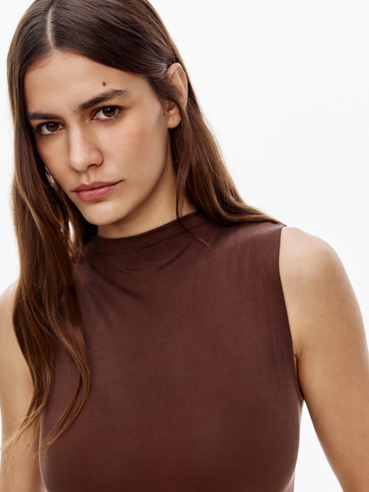 платье макси из смесовой вискозы по цене 3599 руб вид справа