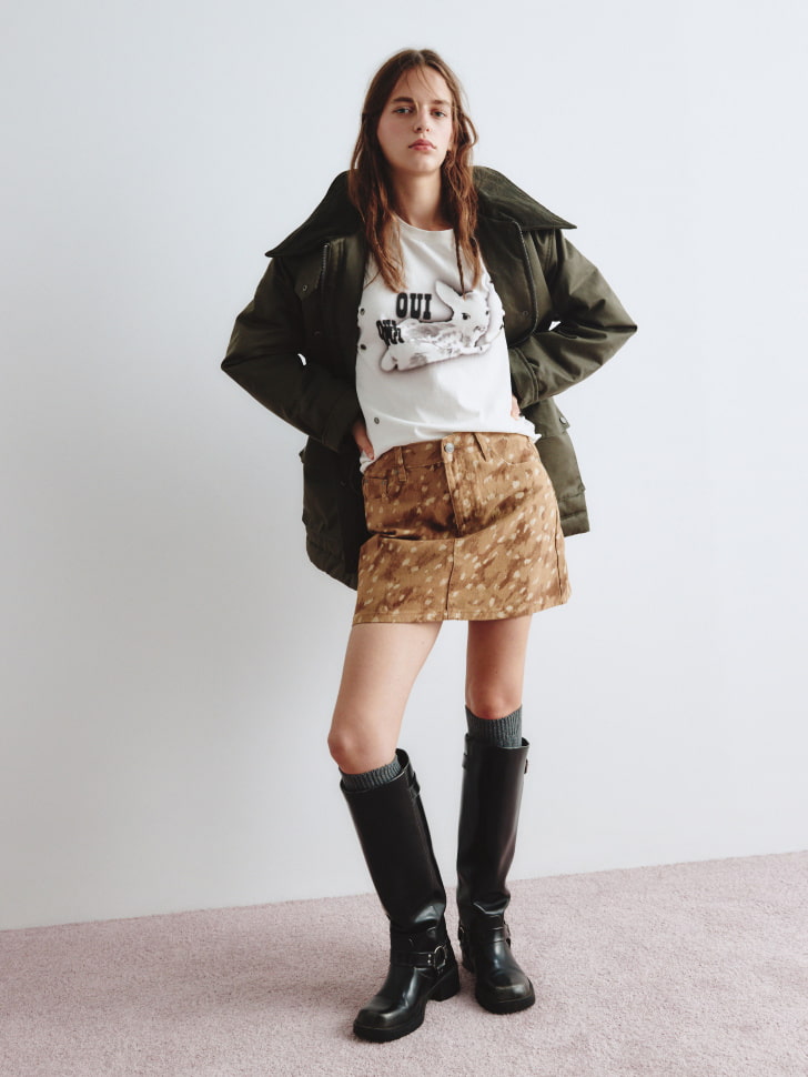 

Джинсовая мини юбка из линейки SELA Young, SL5811211901