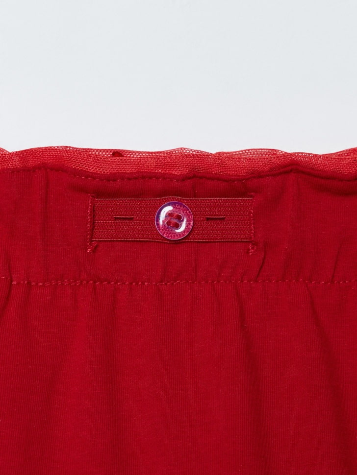 широкие брюки с пайетками для девочек 4610517142306 со скидкой