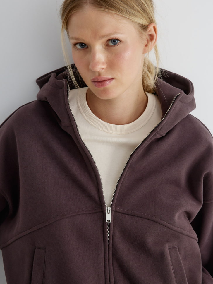 толстовка оверсайз из футера 4680704282337 в интернет магазине