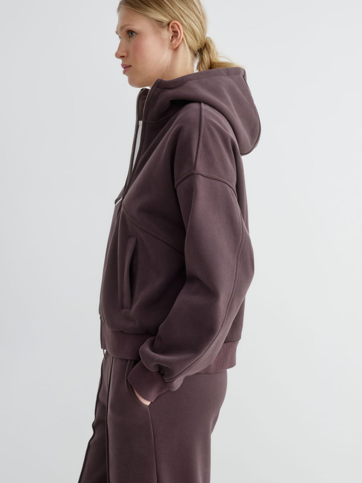 толстовка оверсайз из футера 4680704282337 купить с доставкой