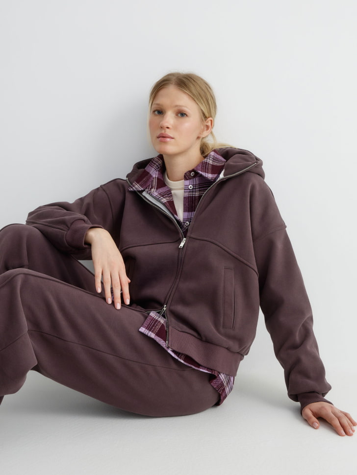 толстовка оверсайз из футера 4680704282337 по низкой цене