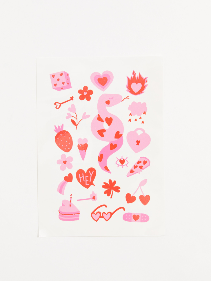 

переводные картинки для тела детские