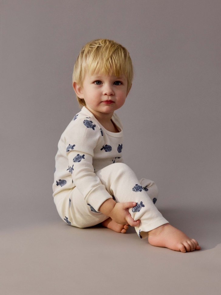 набор из 2 трикотажных боди с длинным рукавом для малышей 4680798766164 в интернет магазине
